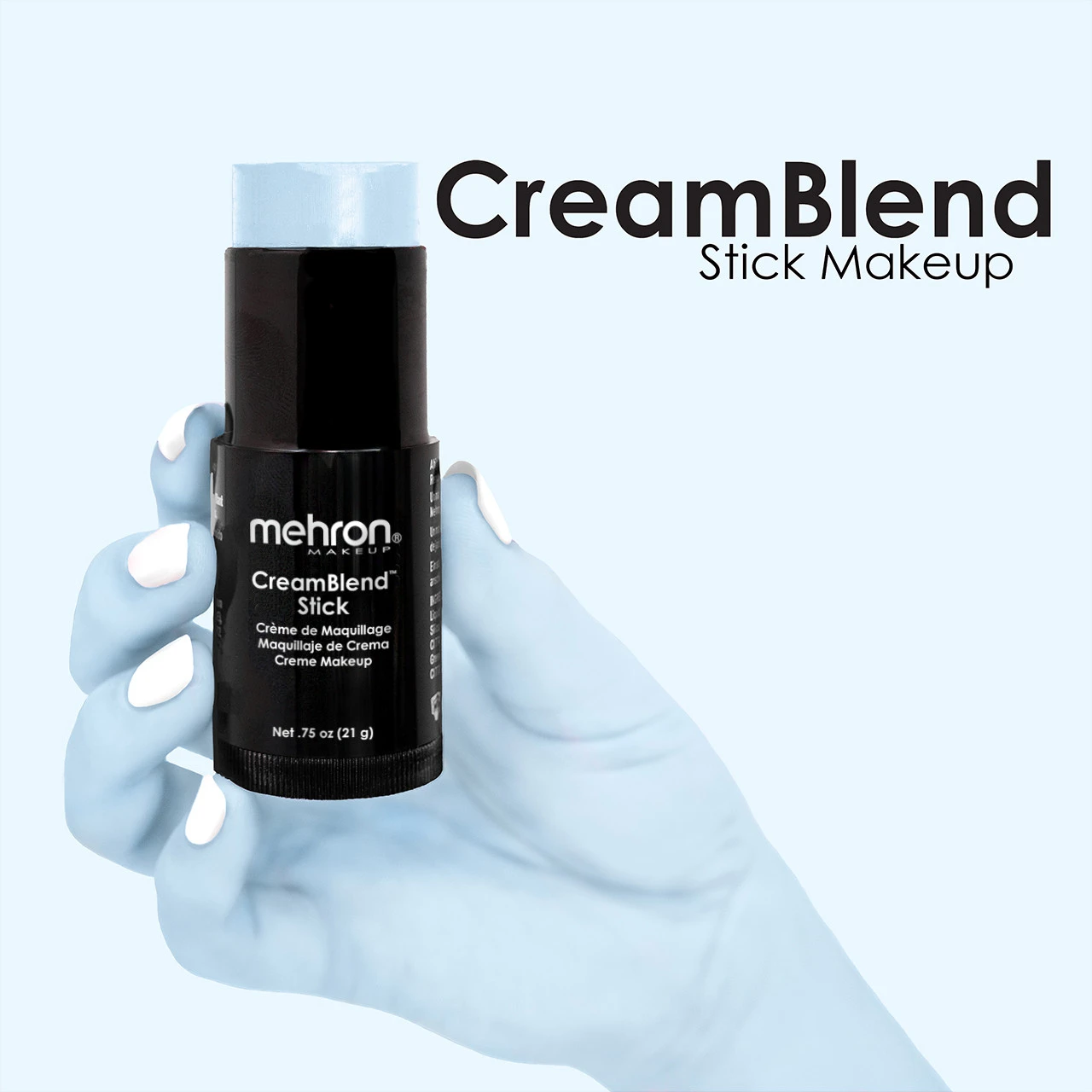 Mehron CreamBlend™ Stick Pastel Blue - Afbeelding 2