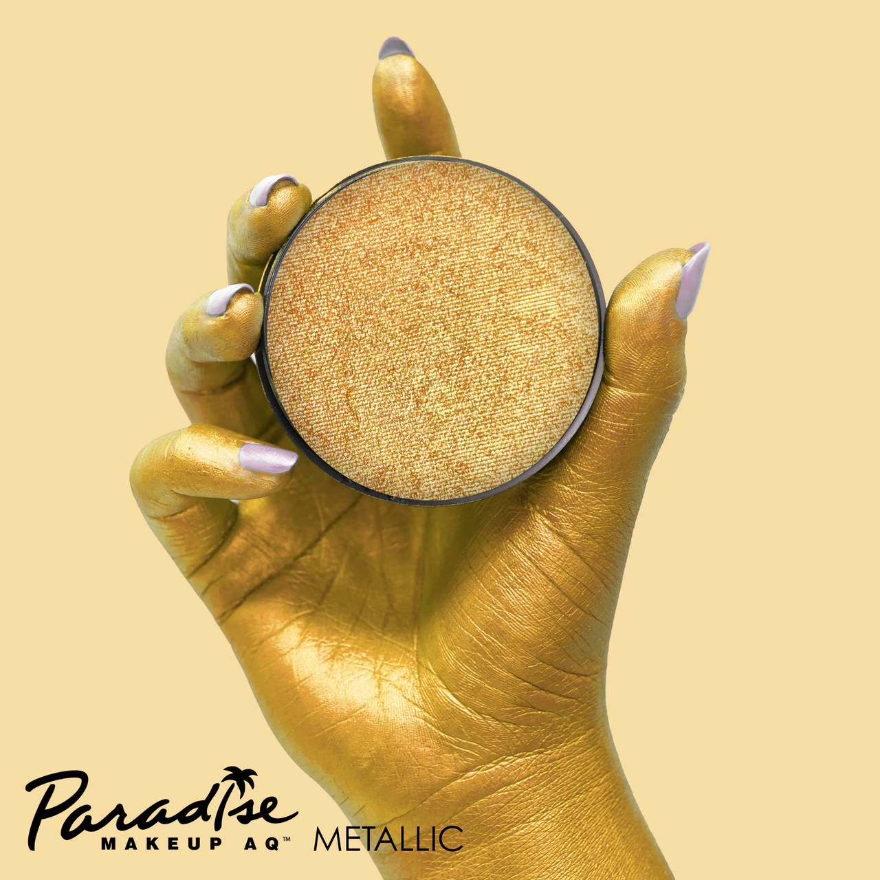 Mehron Paradise Makeup Metallic Gold (40 Gram) - Afbeelding 3
