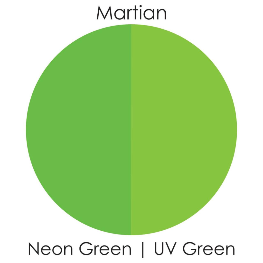 Mehron Paradise Makeup Neon UV Glow Martian, Green (40 Gram) - Afbeelding 2
