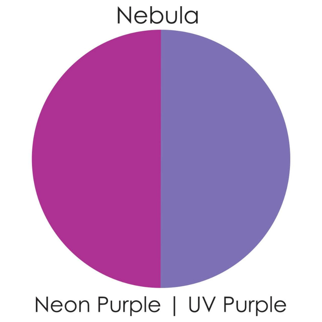 Mehron Paradise Makeup Neon UV Glow Nebula, Purple (40 Gram) - Afbeelding 3
