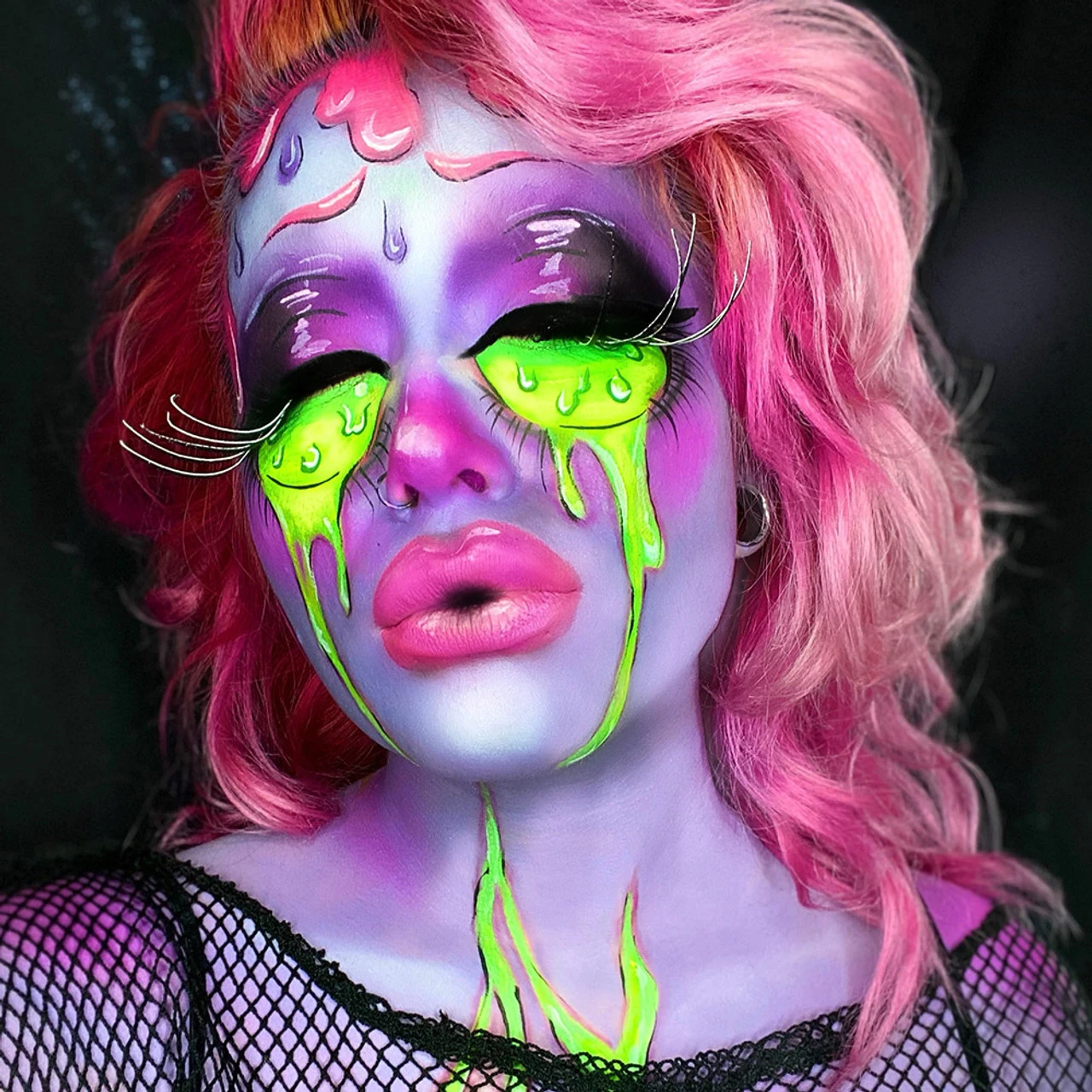 Mehron Paradise Makeup Purple (40 Gram) - Afbeelding 4