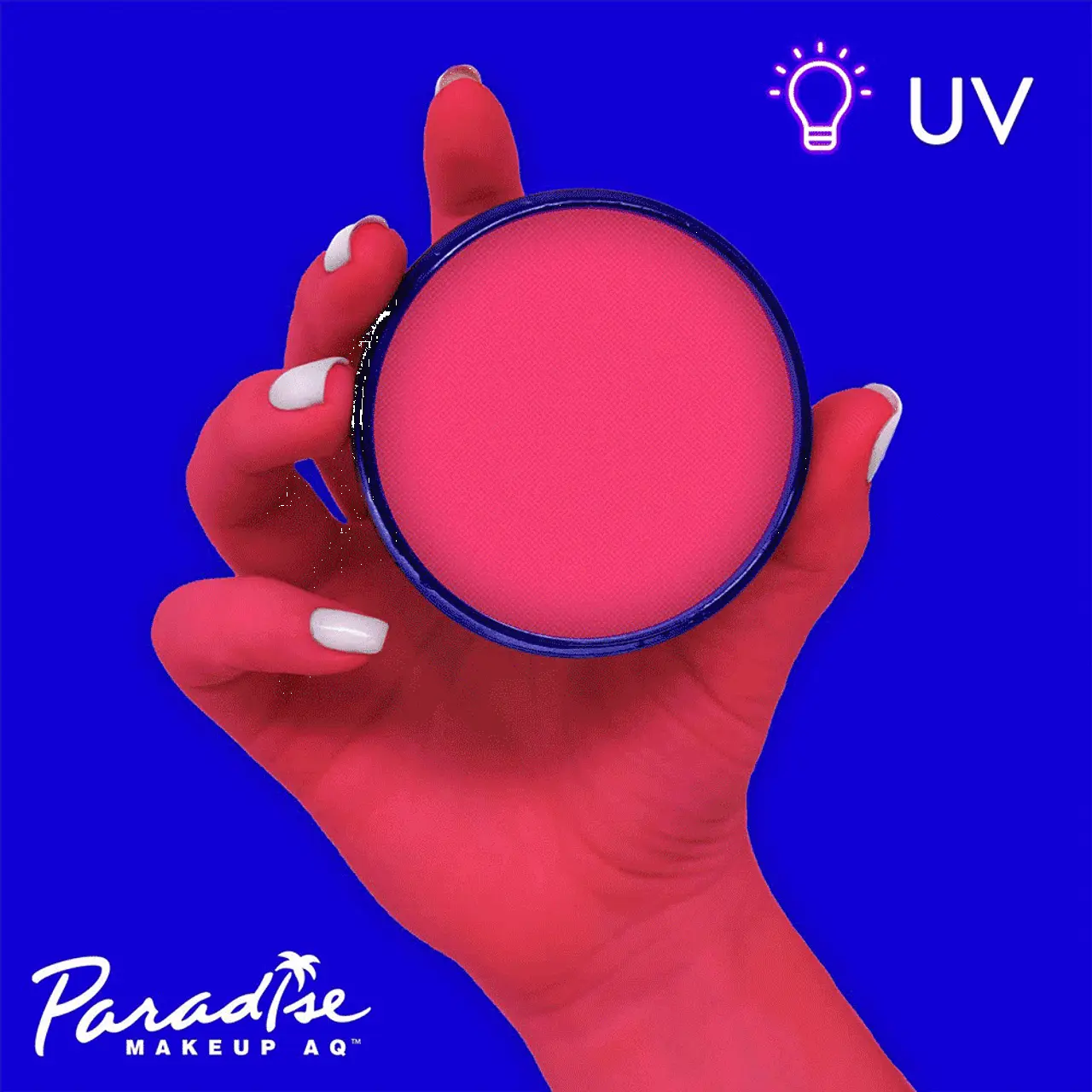 Mehron Paradise Makeup Neon UV Glow Supernova, Orange (40 Gram)