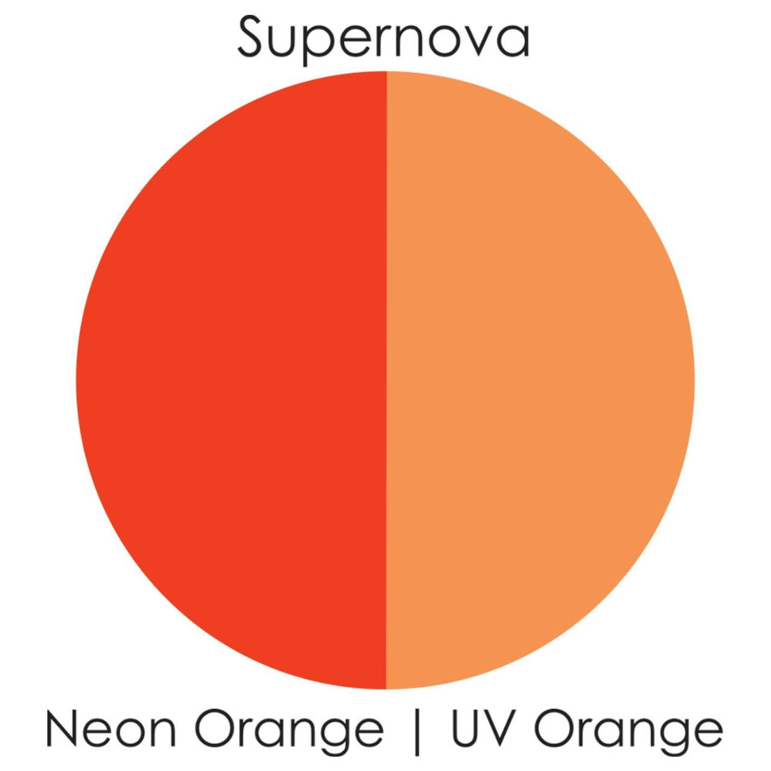 Mehron Paradise Makeup Neon UV Glow Supernova, Orange (40 Gram) - Afbeelding 3