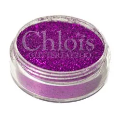 Chloïs Glittertattoo Chloïs Glitter Deep Purple 10 Ml