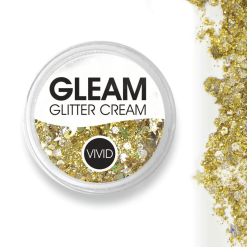 Vivid Glitter Vivid Gleam Glitter Cream - Gold Dust (30gr)