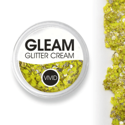 Vivid Glitter Vivid Gleam Glitter Cream - Pineapple (30gr)
