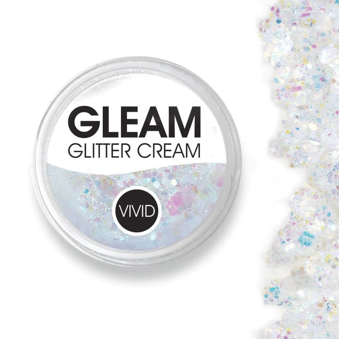 Vivid Glitter Vivid Gleam Glitter Cream - Purity (30gr)
