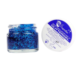 Superstar Glittergel Blauw (15ml)