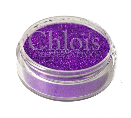 Chloïs Glittertattoo Chloïs Glitter Dark Purple 10 Ml