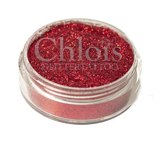 Chloïs Glittertattoo Chloïs Glitter Red Wine 10 Ml