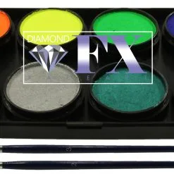 Diamond FX Palette 12 Colors Neon/Metallic (12x10Gram)