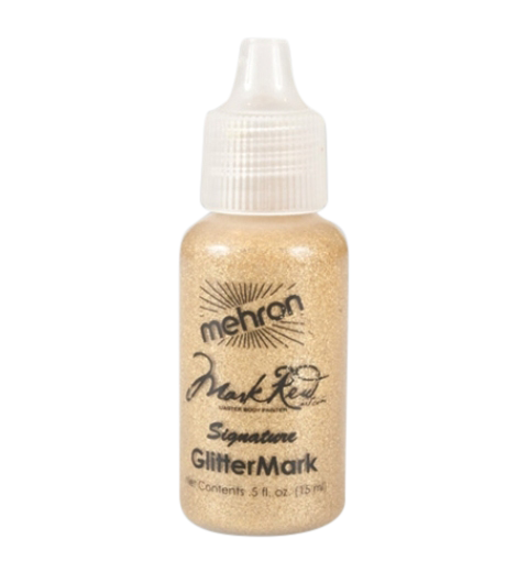 Mehron GlitterMark Gold (15ml)