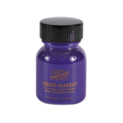 Mehron Liquid Makeup Purple (30ml)