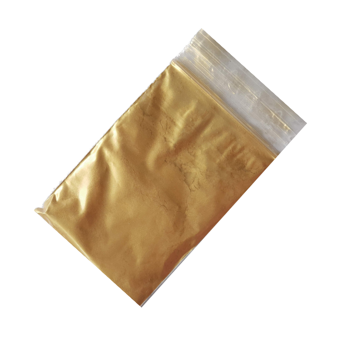 SchminkenGrime.nl Gold Polymorph Color Pigment/ Boetseer Plastic Kleurpigment Goud
