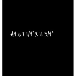 Sally-Ann Lynch Schmink Oefenbord Zwart, Formaat A4