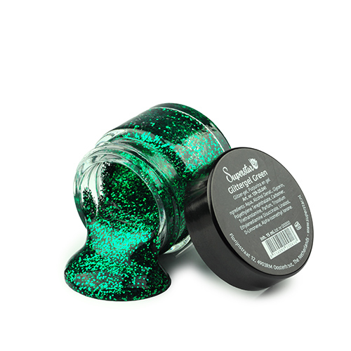 Superstar Glittergel Groen (15ml)