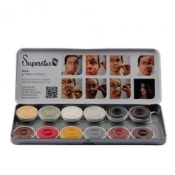 SuperStar Schminkpalette Fearsome Faces, 12 Kleuren