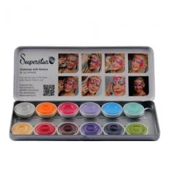 SuperStar Schminkpalette Syllie Faces, 12 Kleuren