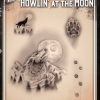 Tattoo Pro™ Wiser's Airbrush TattooPro Stencil – Howlin At The Moon