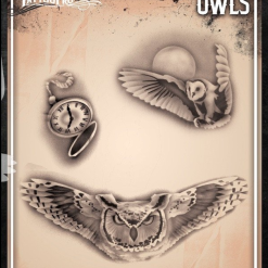 Tattoo Pro™ Wiser's Airbrush TattooPro Stencil – Owls