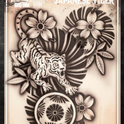 Tattoo Pro™ Wiser's Airbrush TattooPro Stencil – Big Ink - Japanese Tiger
