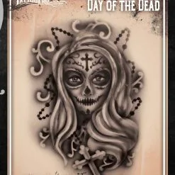 Tattoo Pro™ Wiser's Airbrush TattooPro Stencil – Day Of The Dead