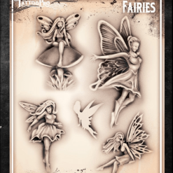 Tattoo Pro™ Wiser's Airbrush TattooPro Stencil – Fairies