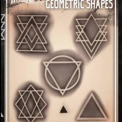 Tattoo Pro™ Wiser's Airbrush TattooPro Stencil – Geometric Shapes