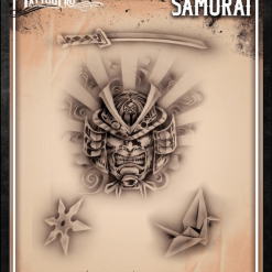 Tattoo Pro™ Wiser's Airbrush TattooPro Stencil – Samurai