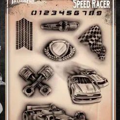 Tattoo Pro™ Wiser's Airbrush TattooPro Stencil – Speedracer