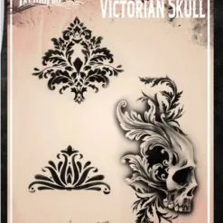 Tattoo Pro™ Wiser's Airbrush TattooPro Stencil – Victorian Skull