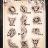 Tattoo Pro™ Wiser's Airbrush TattooPro Stencil – Zodiac